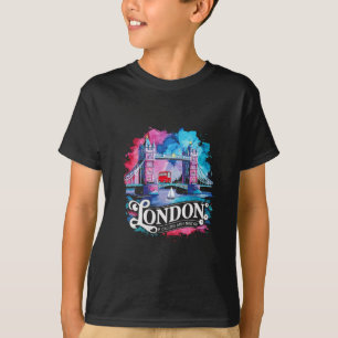 Camiseta Londres Reino Unido Viagem Férias Eu Amo Londr