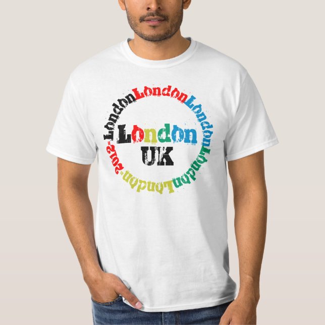 Camiseta Londres. Verão, 2012. (Frente)
