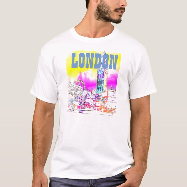 Camiseta Londres Westminster Big Ben (Frente)