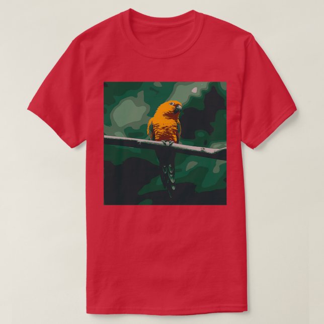 Camiseta Lone Parrot (Frente do Design)