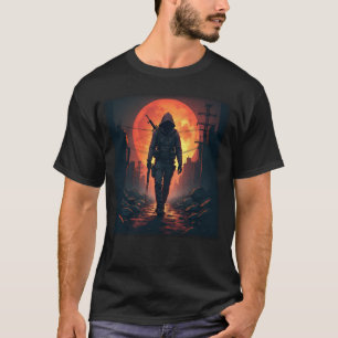 Camiseta Lone Survivor Postado-Apocalypse Tee