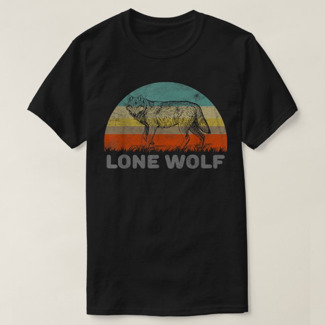 Camiseta Lone Wolf (Frente do Design)