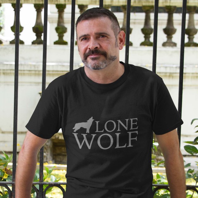 Camiseta Lone Wolf (Criador carregado)