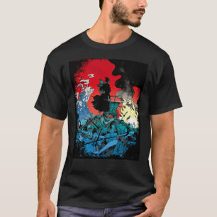 Camiseta Lone Wolf E Cub Clássica T-Shirt