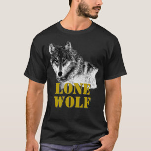 Camiseta Lone Wolf Male Sigma Moderno Minimalista