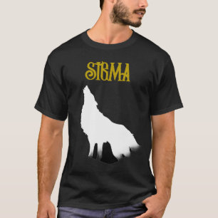 Camiseta Lone Wolf Male Sigma Moderno Minimalista