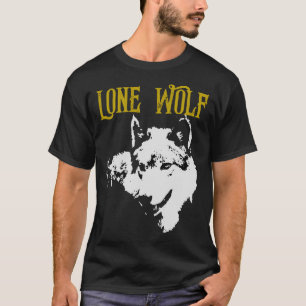 Camiseta Lone Wolf Male Sigma Moderno Minimalista
