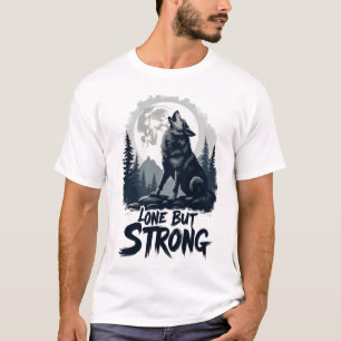 Camiseta Lone Wolf's Howl: O "Lone Mas Forte"