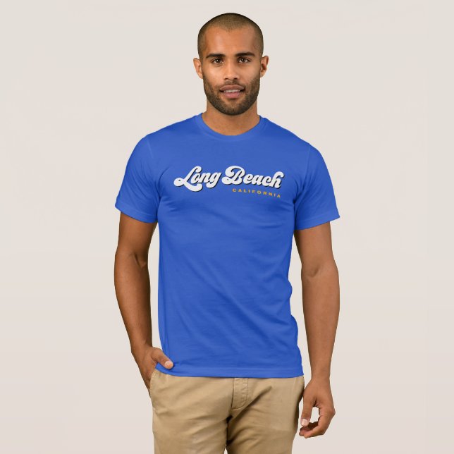 Camiseta Long Beach California (Frente Completa)