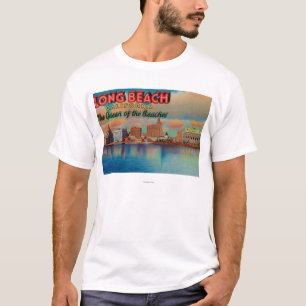 Camiseta Long Beach, Califórnia - rainha das praias