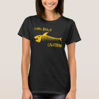 Long Beach California Shark Skeleton Amber Impress
