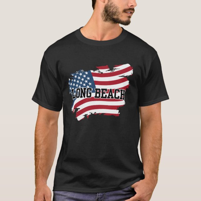 Camiseta Long Beach EUA (Frente)