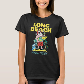 Camiseta LONG BEACH NEW YORK Papais noeis Surfe de Natal