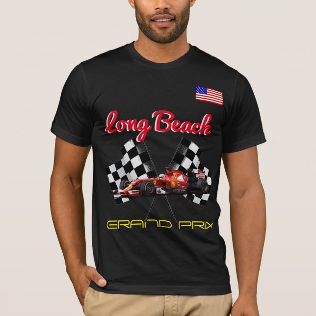 Camiseta Long Beach Prix grande (Frente)