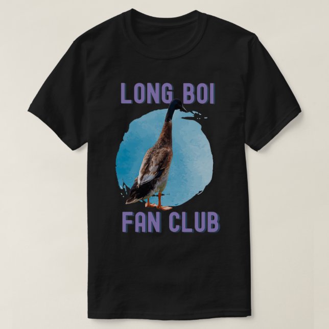 Camiseta Long Boi York Fan Club 1 (Frente do Design)