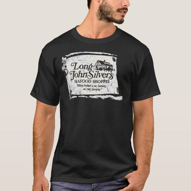 Camiseta Long John Silver&x27;s Classic T-Shirt (Frente)