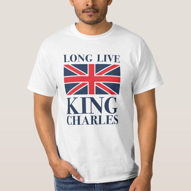 Camiseta Long Live King Charles (Frente)