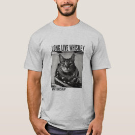 CAMISETA LONG LIVE WHISKY - REFERÊNCIA A$AP ROCKY