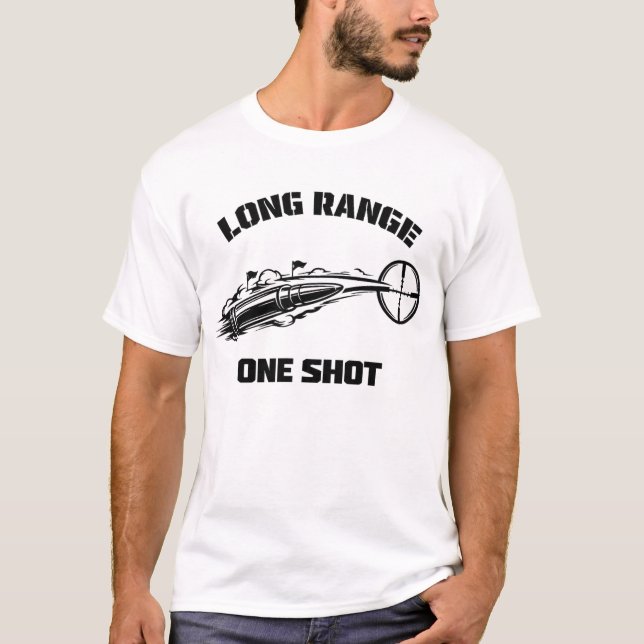 Camiseta Long Range One Shot (Frente)
