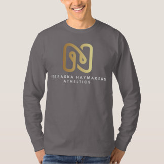Camiseta Long Sleeve Cinza Nebraska Hayakers