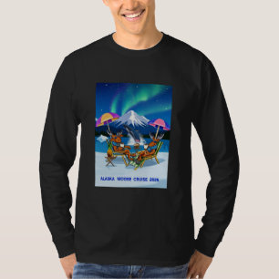 Camiseta longa Alaska Moose Cruise 2026