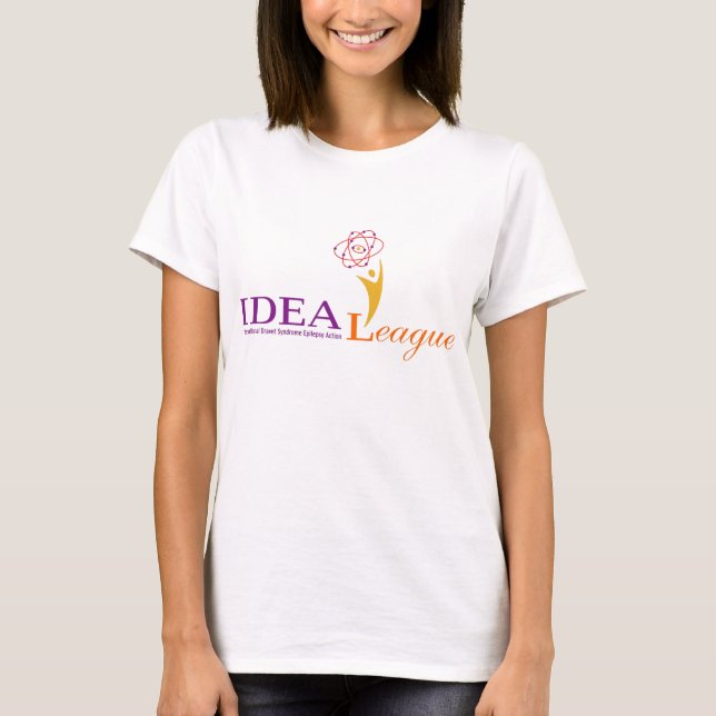Camiseta Longa Capa de Mulheres da Liga IDEA (Frente)
