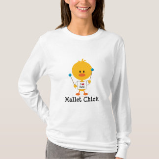 Camiseta longa da Capa do pintinho do malho