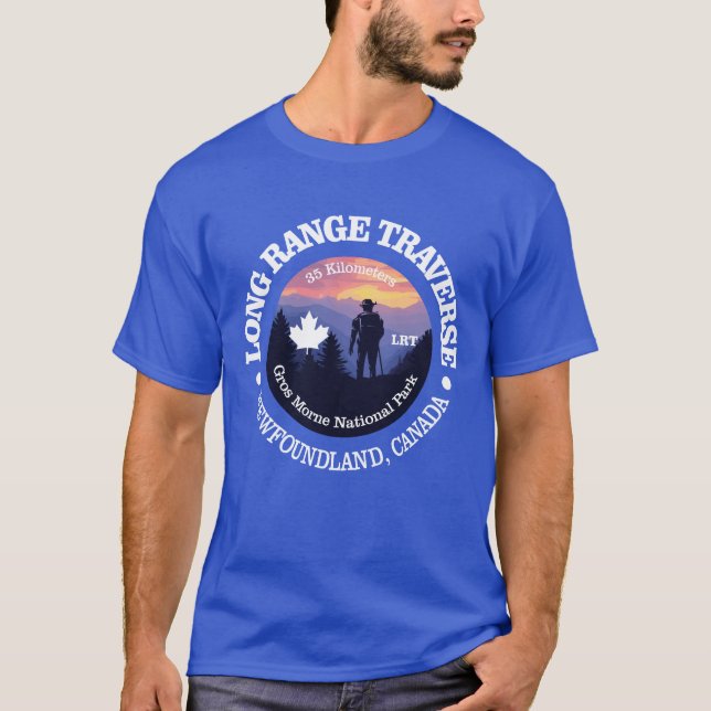 Camiseta Longa faixa transversal (rd2) (Frente)