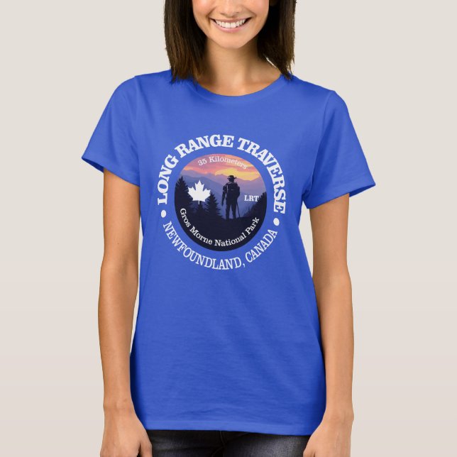 Camiseta Longa faixa transversal (rd2) (Frente)