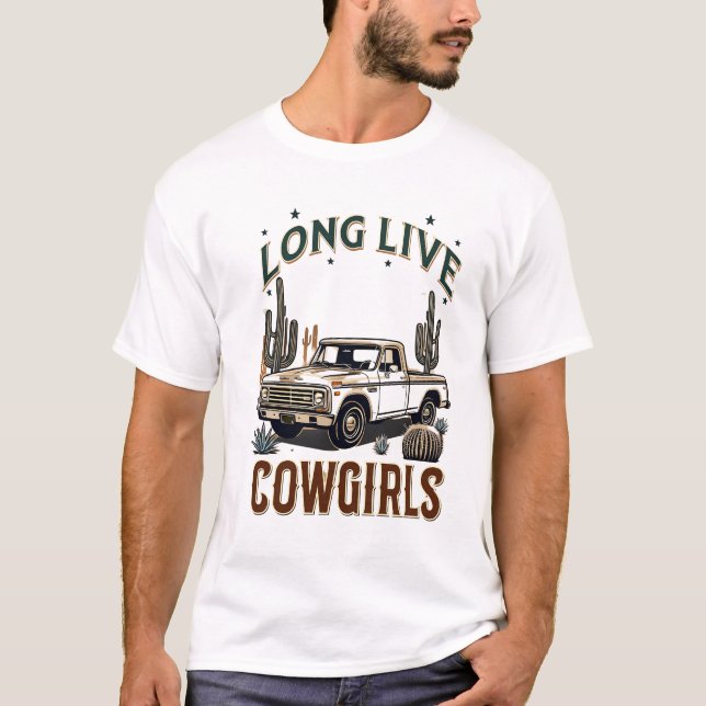 CAMISETA LONGA GAROTAS VIVAS (Frente)