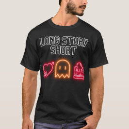 Camiseta Longa História Curta Hospedada