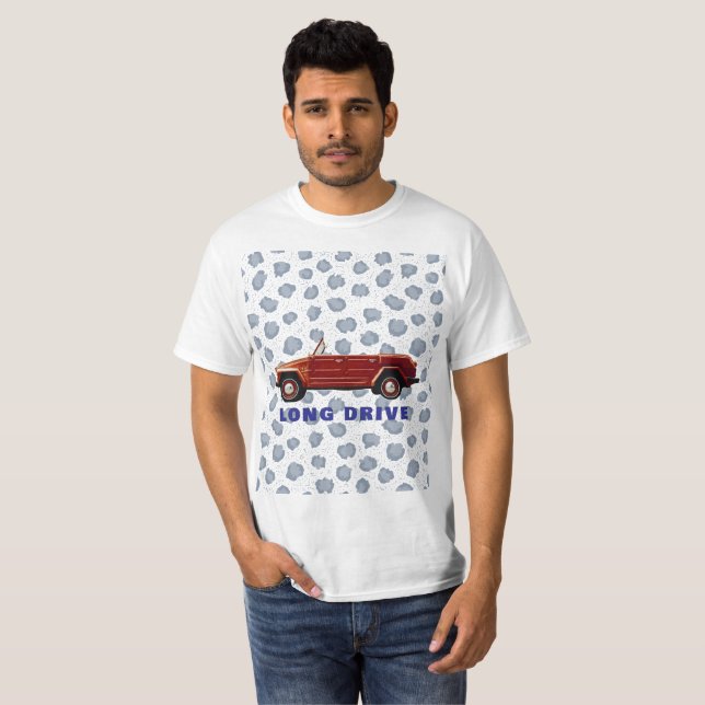 Camiseta Longa viagem (Frente Completa)