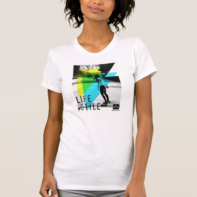 Camiseta Longboard for girl (Frente)