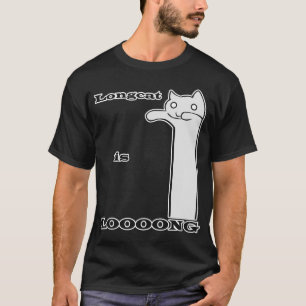 Camiseta Longcat é longo