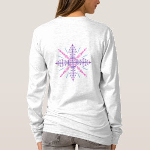 Camiseta Longe das Fadas Escondidas Palavras e Imagens