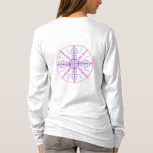 Camiseta Longe das Fadas Escondidas Palavras e Imagens