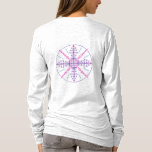 Camiseta Longe das Fadas Escondidas Palavras e Imagens