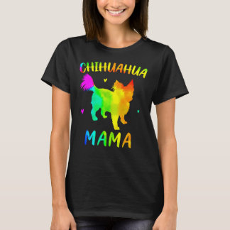 Camiseta Longhaired Chihuahua Mama