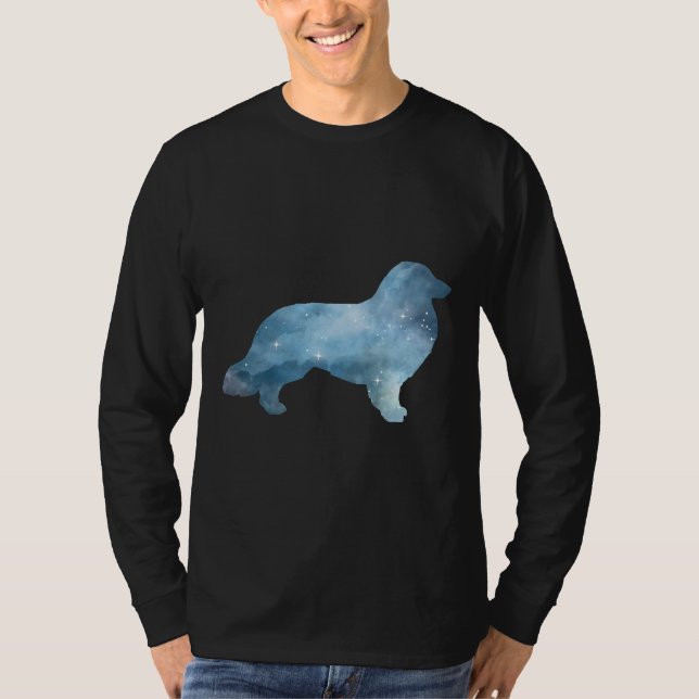 Camiseta Longhaired Dachshund (Frente)
