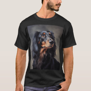 Camiseta Longhaired Dachshund
