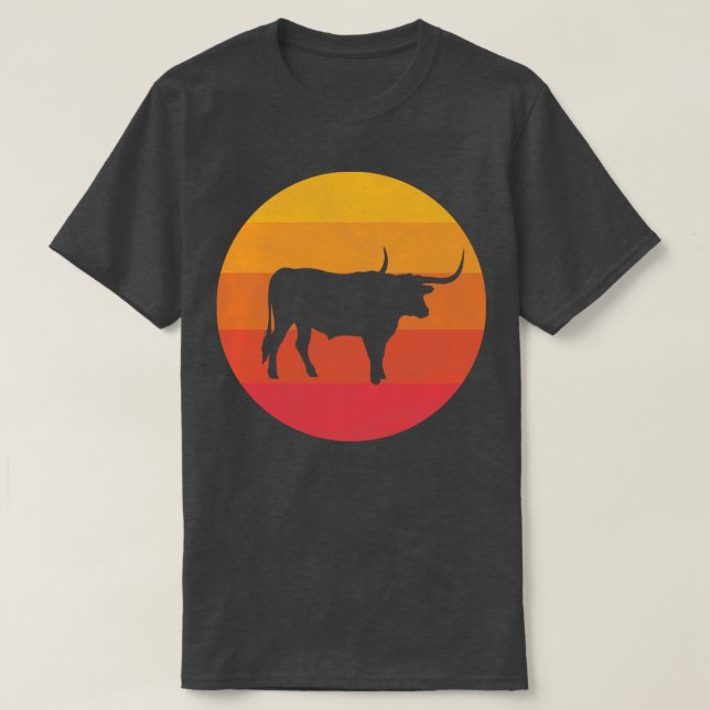 Camiseta Longhorn (Frente do Design)