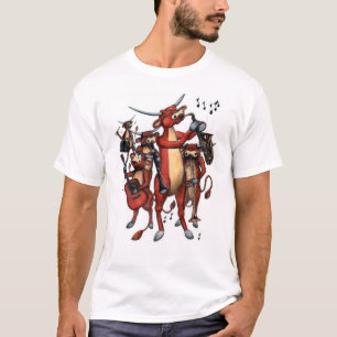 Camiseta longhorn MOO-SIC