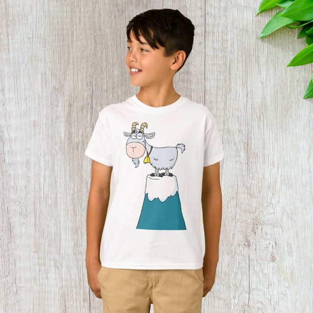 Camiseta Longhorn Mountain Goat (Criador carregado)