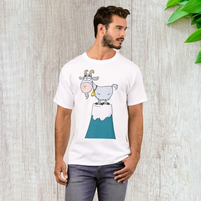 Camiseta Longhorn Mountain Goat (Criador carregado)