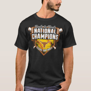 Camiseta Longhorns Campeões Nacionais 2026 Softbol de Volta