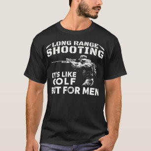 Camiseta Longo Alcance É Como Golfe Mas Para Homens