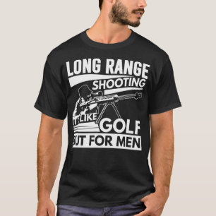Camiseta Longo Alcance É Como Golfe Mas Para Homens