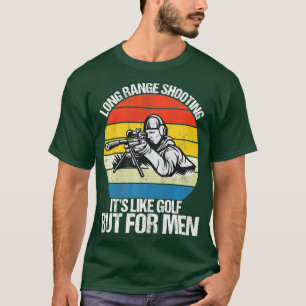 Camiseta Longo Alcance É Como Golfe Mas Para Homens Repitam