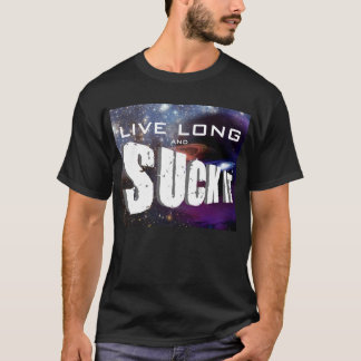 Camiseta longos vivos e sugam-no t-shirt