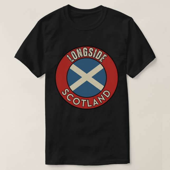 Camiseta Longside, Escócia (Frente do Design)